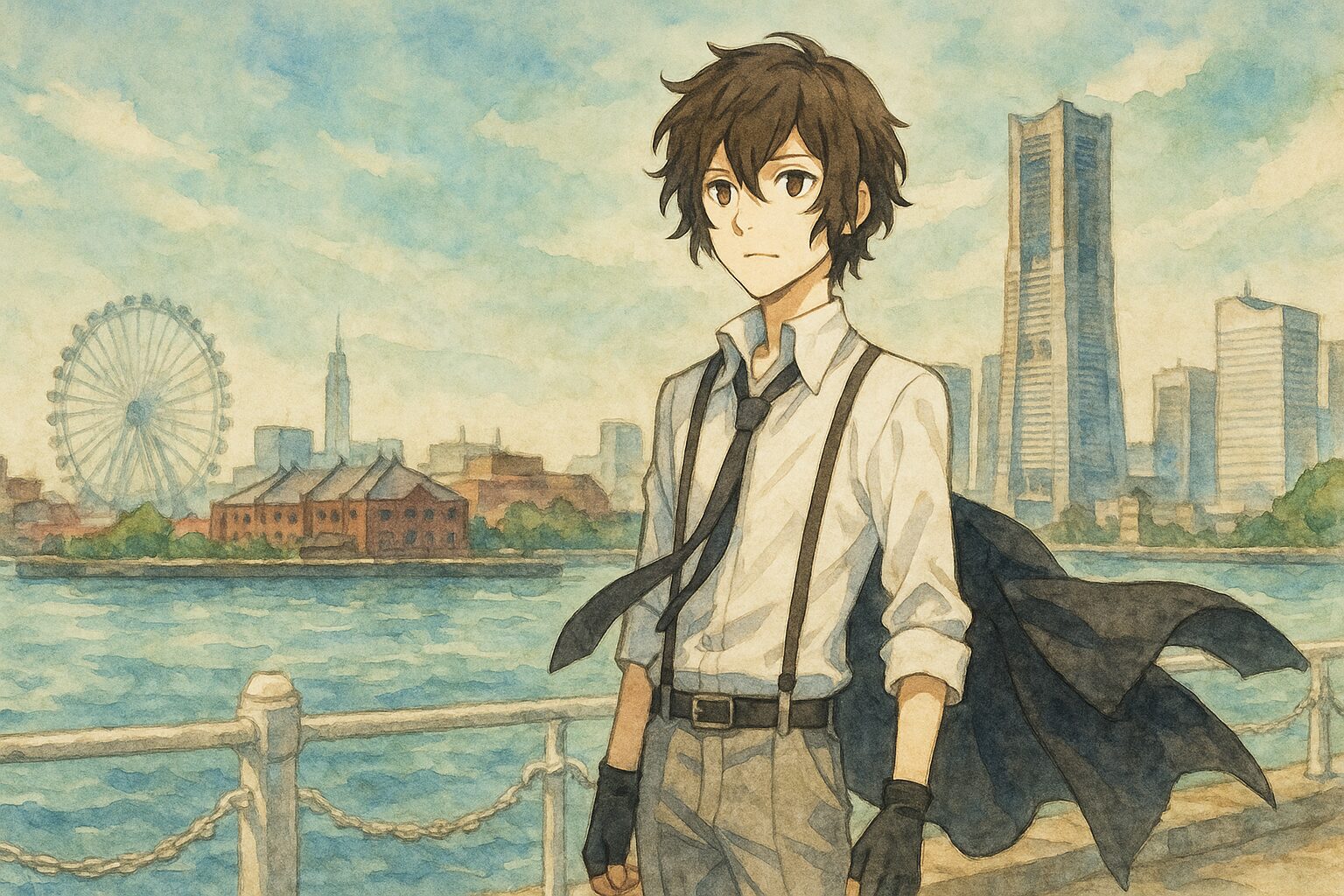 現実逃避挿画文豪