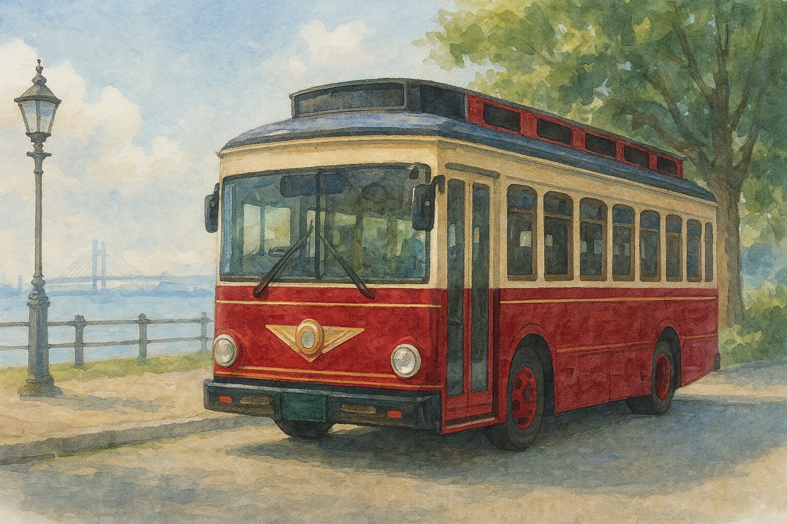現実逃避赤い靴挿画1