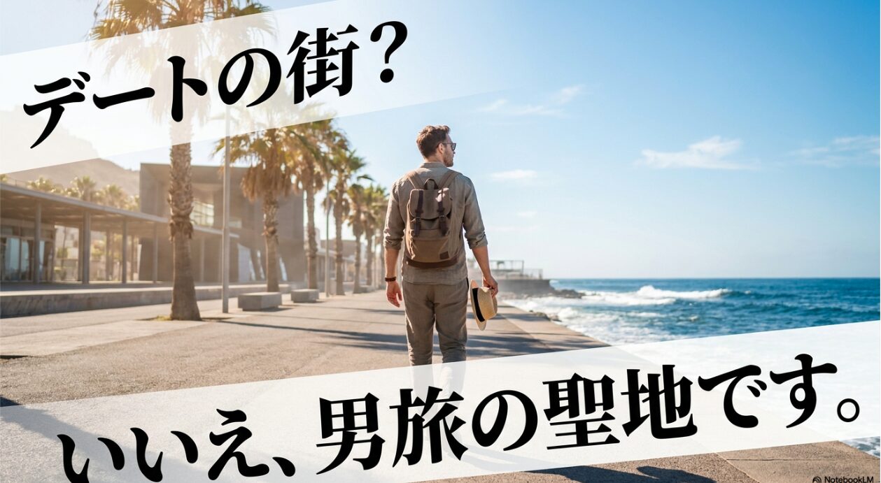 デートの街? いいえ、男旅の聖地です。