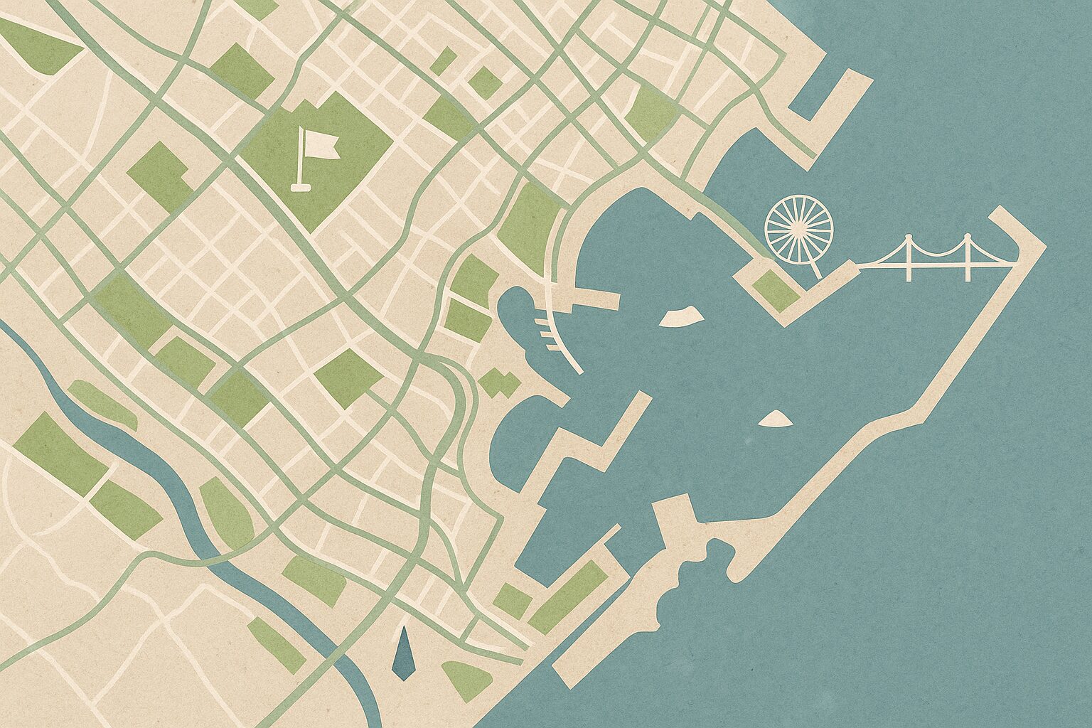 現実逃避地図