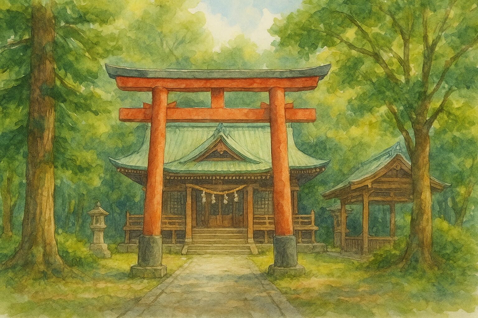 現実逃避杉山神社3