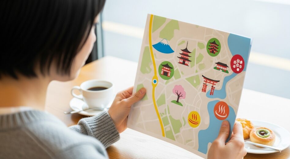 目的別！行きたい場所を見つけよう