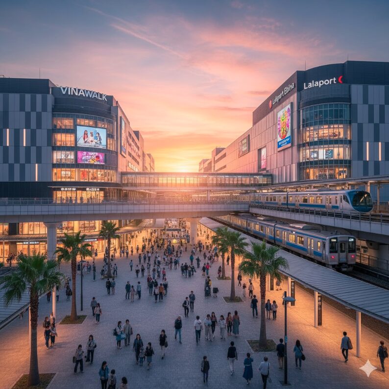 「ビナウォーク」と「ららぽーと海老名」