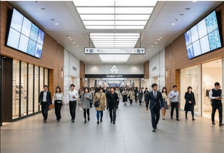 地下街ポルタからマルイシティ横浜へ