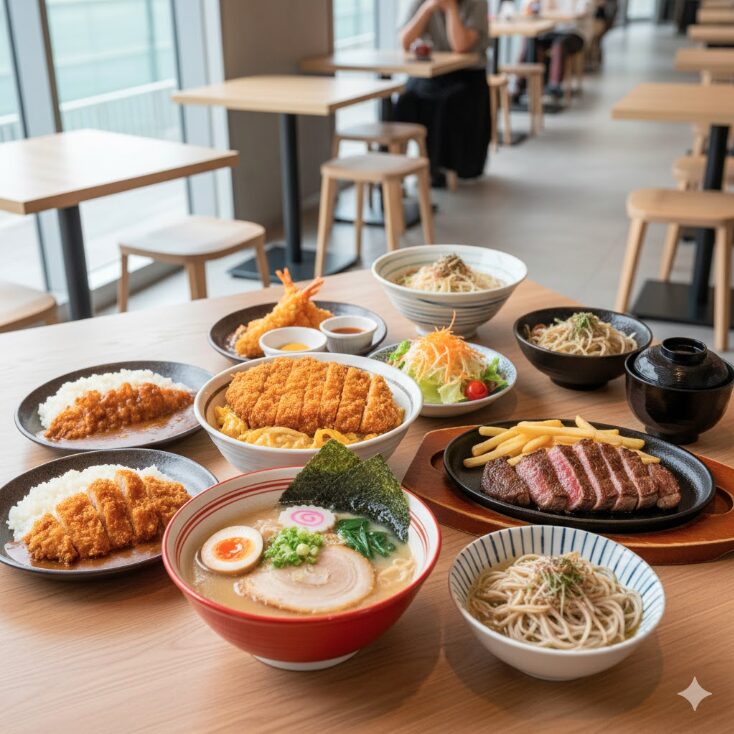 種類豊富なランチメニュー