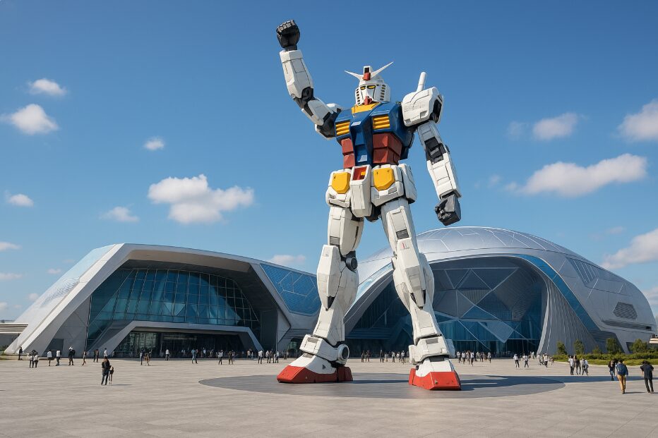 2025年大阪・関西万博に展示予定のRX-78F00Eガンダム立像