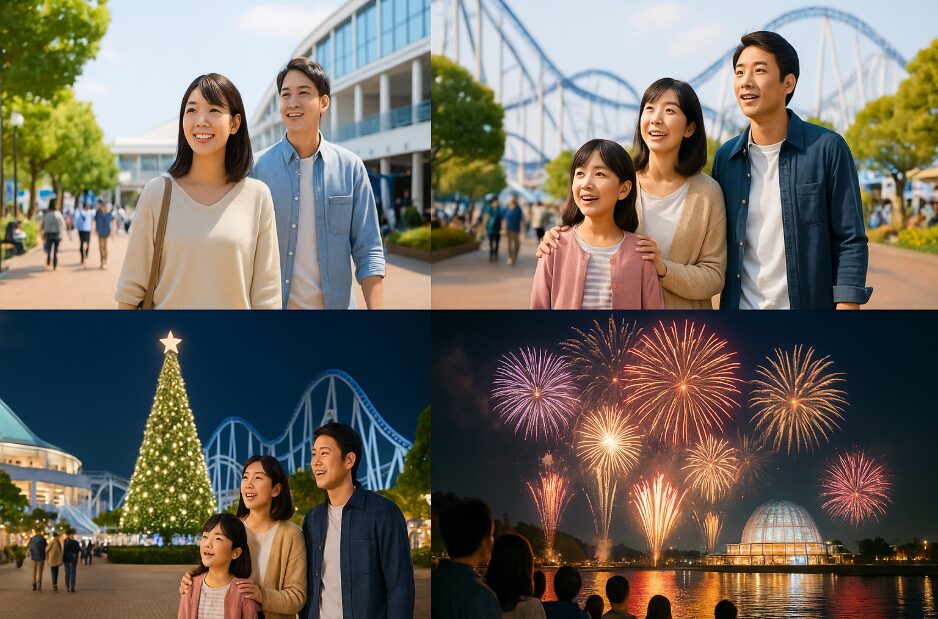 季節や日によって雰囲気が変わることを1枚に詰める“コラージュ風ワイド”。