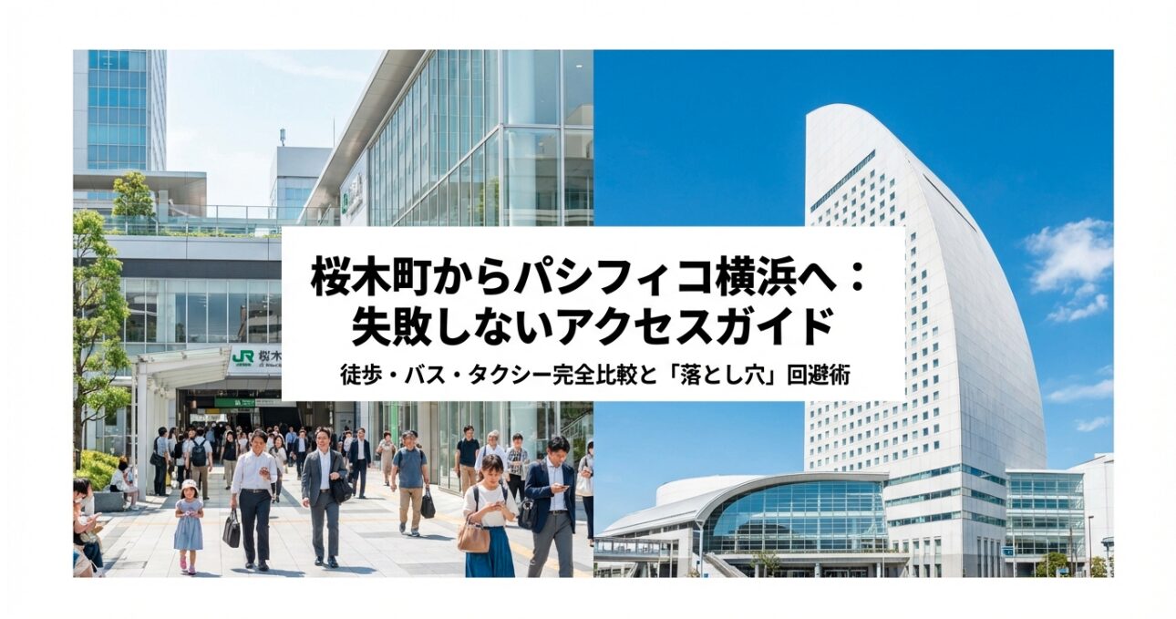 桜木町からパシフィコ横浜