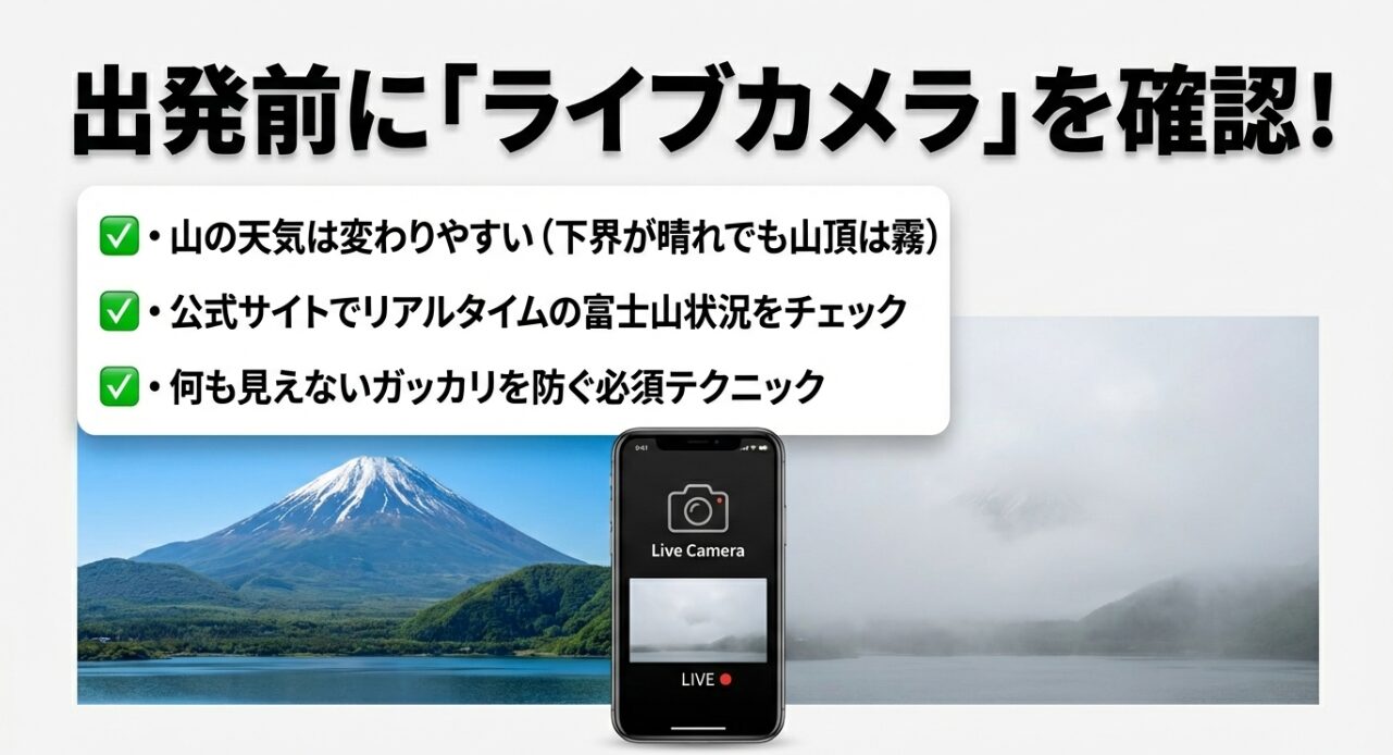 芦ノ湖と富士山の絶景写真と公式サイトでのリアルタイムチェック推奨の案内