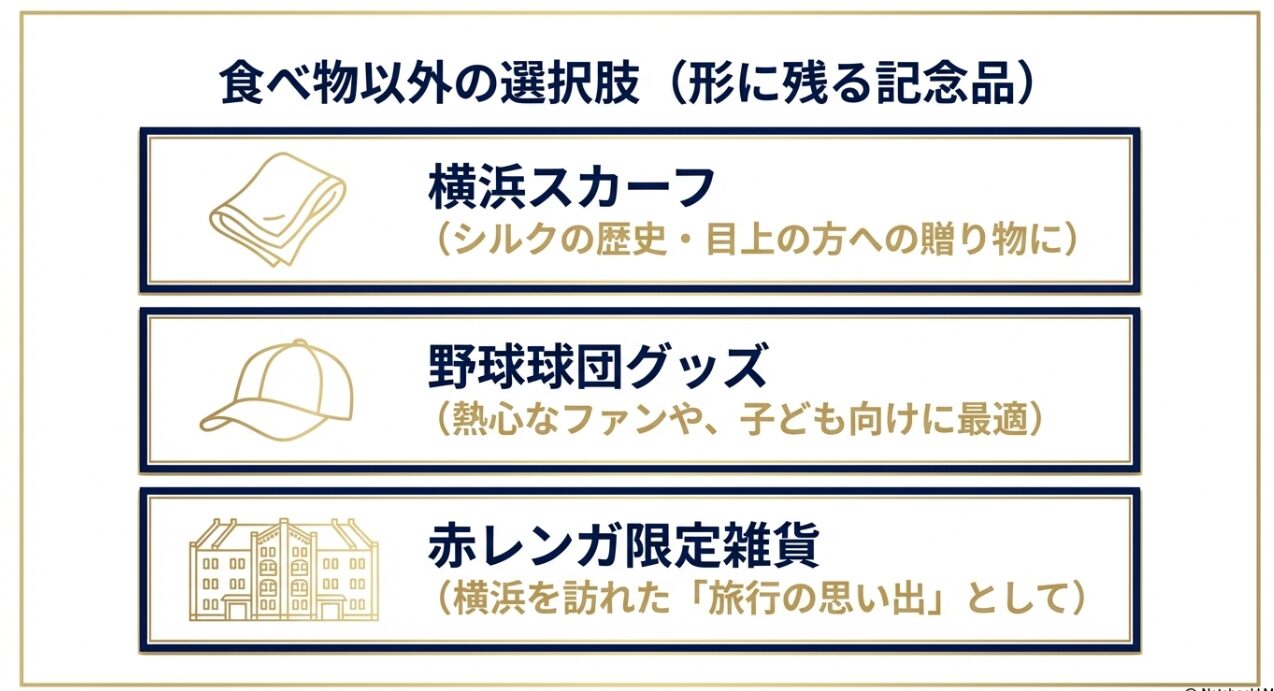 食べ物以外の選択肢、形に残る記念品