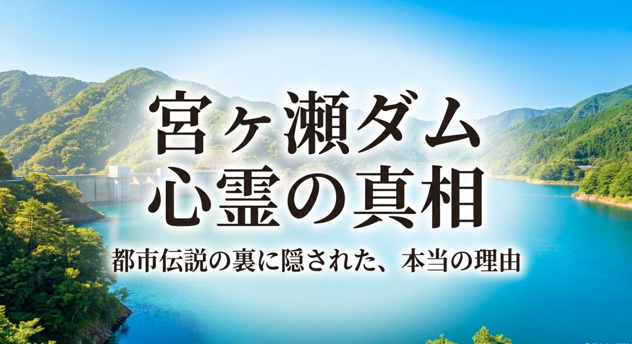 宮ヶ瀬ダム心霊の真相と都市伝説の裏に隠された本当の理由